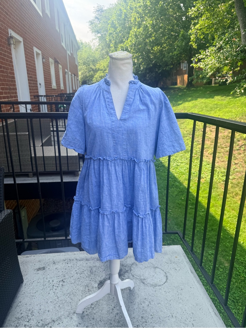 Tuckernuck Chambray Crawford Dress Size XXS - Picture 4 of 8